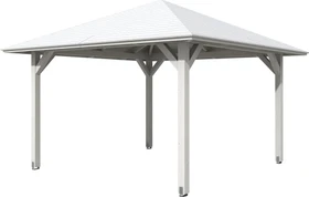 Skan Holz Cannes 2 Pavillon weiß