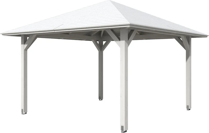 Skan Holz Cannes 2 Pavillon weiß