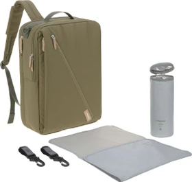 Lässig Tidy Talent Backpack Wickelrucksack oliv