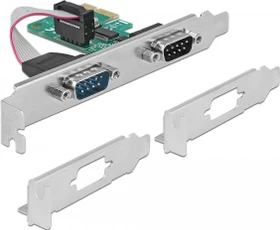 DeLOCK 2x seriell, PCIe 1.1 x1