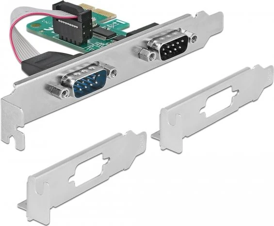 DeLOCK 2x seriell, PCIe 1.1 x1