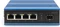 Digitus DN-65 Industrial Railmount Gigabit Switch, 4x RJ-45, 1x SFP, 120W PoE+ Vorschaubild