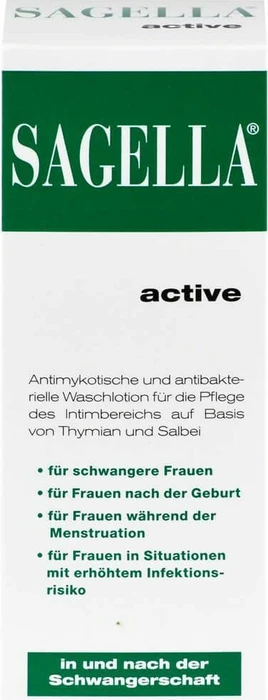 Sagella active Intim Waschlotion, 100ml