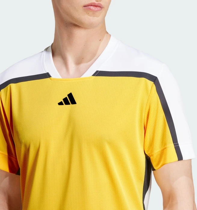 adidas Tennis Heat.RDY Pro FreeLift Funktionsshirt kurzarm spark/white (Herren)