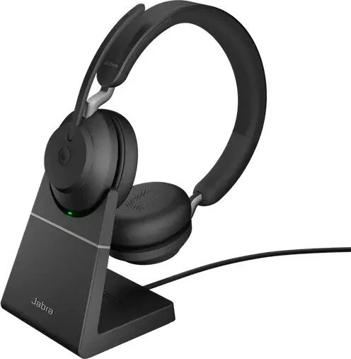Jabra Evolve2 65 Stereo USB-C MS with Charging Stand schwarz