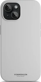 Vonmählen Eco Silicone Case für Apple iPhone 15 Light Gray