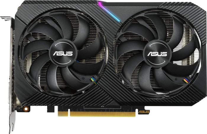 ASUS Dual GeForce GTX 1660 SUPER Mini, DUAL-GTX1660S-6G-MINI, 6GB GDDR6, DVI, HDMI, DP