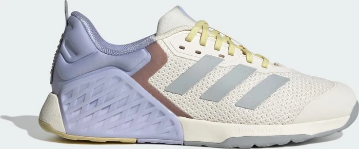 adidas Dropset 3 chalk white/halo silver/violet tone