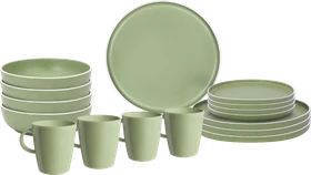 Brunner Lunch Box Geschirrset dolomit green