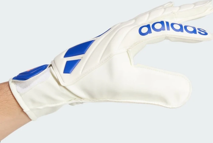 adidas Copa Club Torwarthandschuhe white/lucid blue/solar red