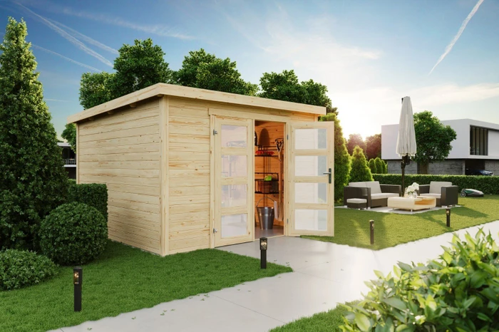 Lasita Maja Zambezi 7 Gartenhaus natur
