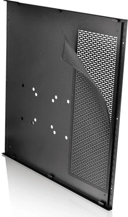 Thermaltake Core P3 Tempered Glass Curved Edition schwarz, Glasfenster
