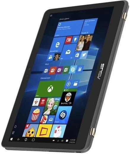 ASUS ZenBook Flip UX360UAK-BB352T, Mineral Grey, Core i7-7500U, 8GB RAM, 256GB SSD, DE