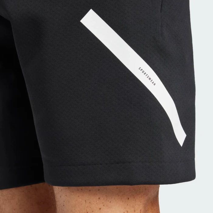 adidas Z.N.E. Trainingshose kurz schwarz/weiß (Herren)