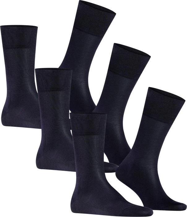 Falke Tiago Socken dark navy, 3 Paare (Herren)