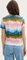 Tom Tailor Knoten-Detail T-Shirt kurzarm watercolor print (Damen) Vorschaubild