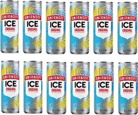 Smirnoff Ice Crisp Citrus 12x 250ml