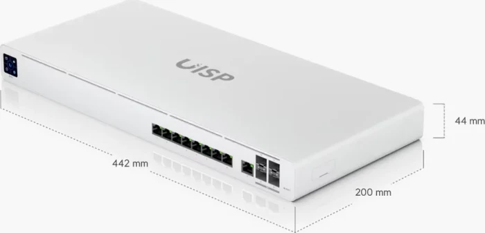Ubiquiti UISP Router Pro Desktop Gigabit Router, 9x RJ-45, 4x SFP+