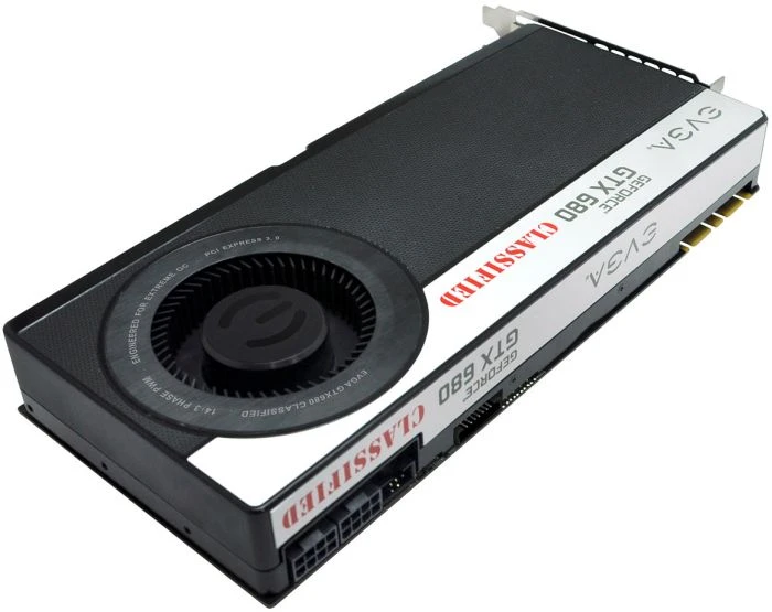 EVGA GeForce GTX 680 Classified, 4GB GDDR5, 2x DVI, HDMI, DP