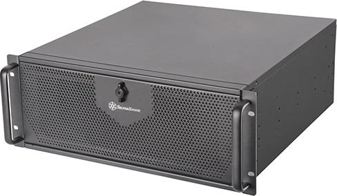 SilverStone RM42-502, Rackmount Storage, schwarz, 4HE, ATX