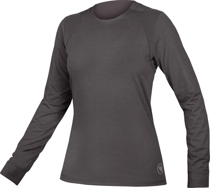 Endura Singletrack L/S Trikot langarm grau (Damen)