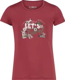 CMP Print Funktionsshirt kurzarm peony (Junior)