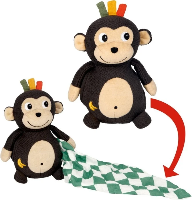 Coppenrath Little Wonder - Kuscheltier mit Schnuffeltuch Affe