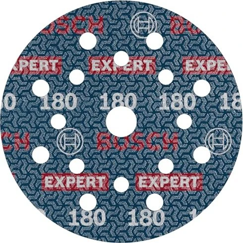Bosch Professional EXPERT O780 Folienschleifblatt K180, 125mm, 1 Stück