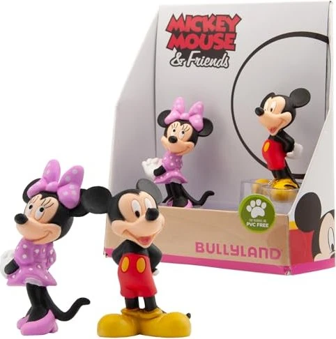 Bullyland Filmwelt - Mickey Mouse & Friends - Micky und Minnie Geschenkset
