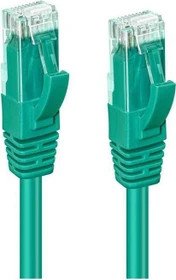 MicroConnect Patchkabel, Cat6, U/UTP, RJ-45/RJ-45, 5m, grün