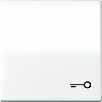 Jung Serie AS Wippe mit Symbol "Tür", alpinweiß