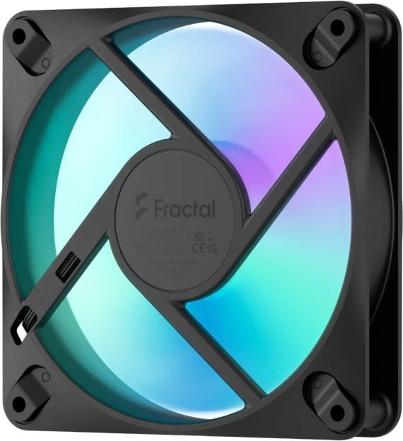 Fractal Design Dynamic 3 Reverse ARGB Black, schwarz, 120mm