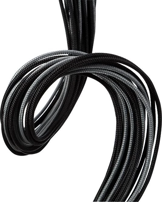 Phanteks Verlängerungskabel Kit für Netzteile, schwarz/grau, 500mm