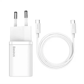 Baseus Type-C Charger PD 25W weiß