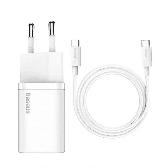 Baseus Type-C Charger PD 25W weiß