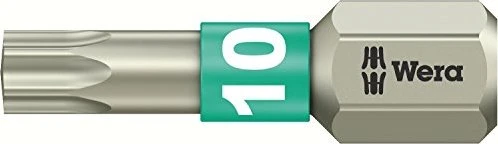 Wera 3867/1 TS SB Torx Bit 1/4", T10x25mm, 1 Stück