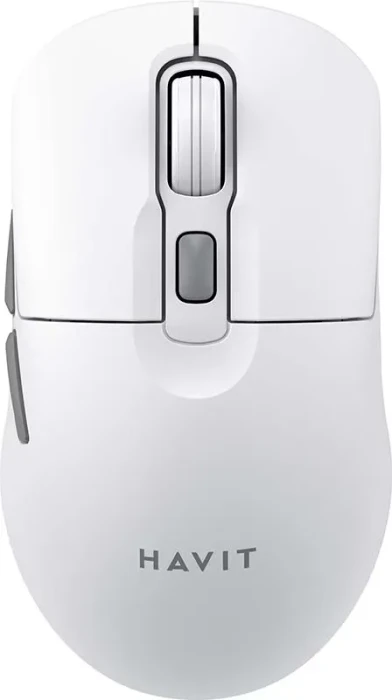 Havit MS59WB Wireless Dual-Mode Mouse weiß/grau, USB/Bluetooth