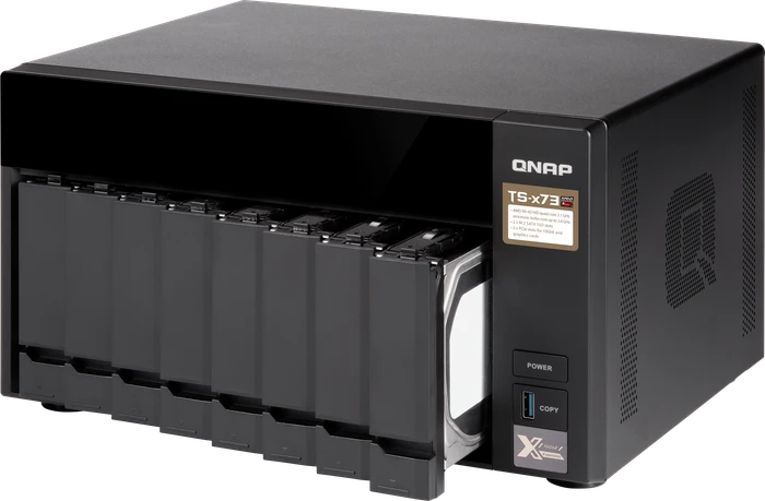 QNAP Turbo Station TS-873-16G 10TB, 16GB RAM, 4x RJ-45 1000Base-T, 4x USB-A 3.0