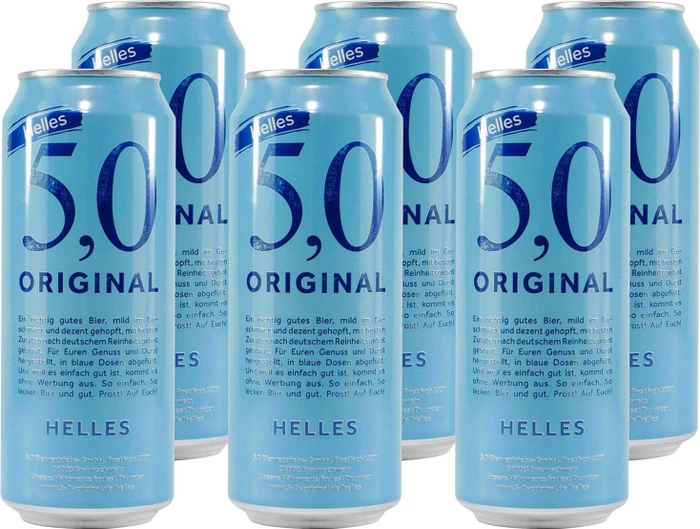 5,0 Original Helles 24x 500ml