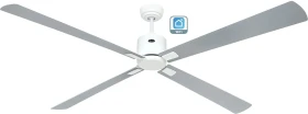CasaFan Eco Neo III 180 WE-WE/LG WiFi Deckenventilator weiß/lichtgrau/weiß
