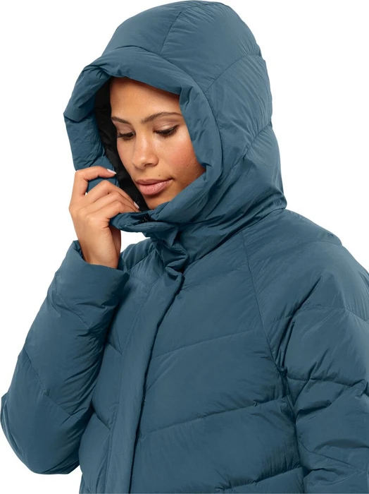 Jack Wolfskin Marienplatz Funktionsmantel aluminium blue (Damen)