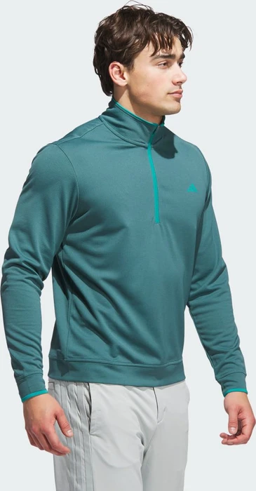 adidas Lightweight Half-Zip Pullover preloved teal (Herren)