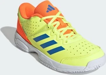 adidas Court Stabil hi-res yellow/ray blue/lucid orange (Junior)