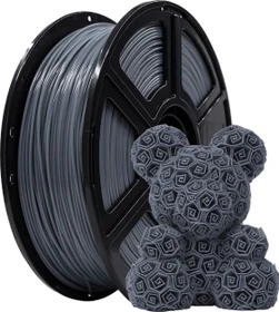 Flashforge PLA, gray, Spule, 1.75mm, 1.00kg