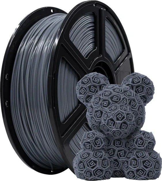 Flashforge PLA, gray, Spule, 1.75mm, 1.00kg