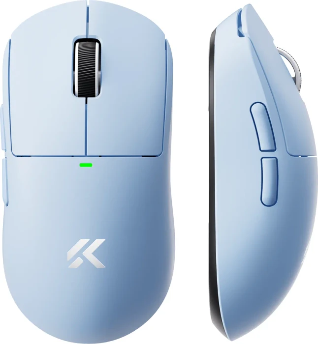 Mchose A5 V3 Ultralight 8K Wireless Gaming Mouse, blau, USB/Bluetooth