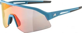Alpina Sonic HR QV smoke blue matt/quattro varioflex mirror rainbow