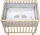 roba Laufgitter Jumbo Twins 100x75cm natur (0241S145)