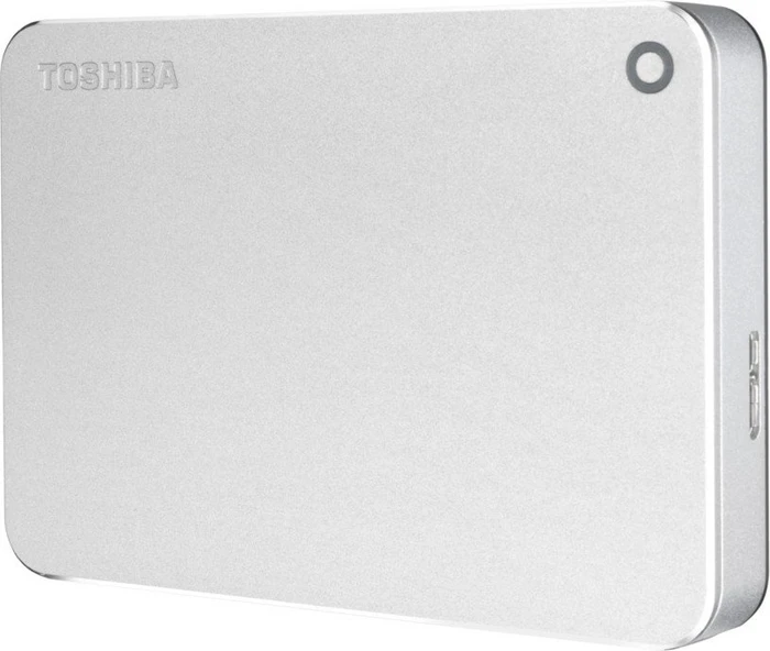 Toshiba Canvio Premium, silver-metallic, 4TB, USB 3.0 Micro-B