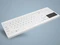 Contour Design Active Key desinfizierbare Tastatur mit Nummernfeld und Touchpad, vollversiegelt, weiß, USB, ND Vorschaubild